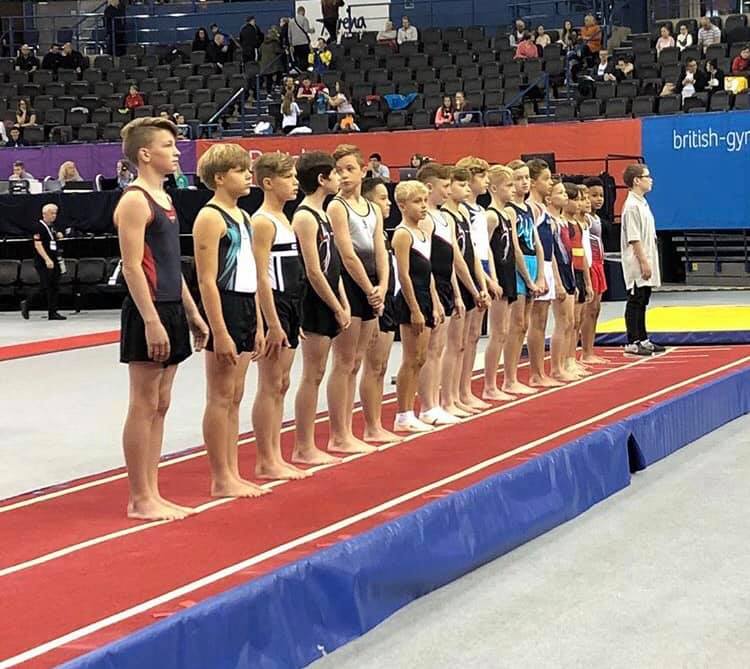 Tumbling British Championships Birmingham Spelthorne Gymnastics